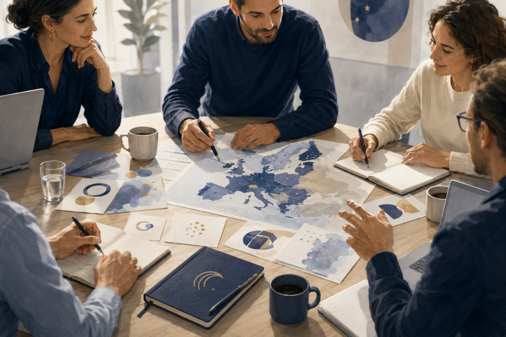 Un proyecto europeo no lo hace un logo: lo hacen las personas 1 Proyecto europeo sostenido por personas, cooperación y trabajo en equipo